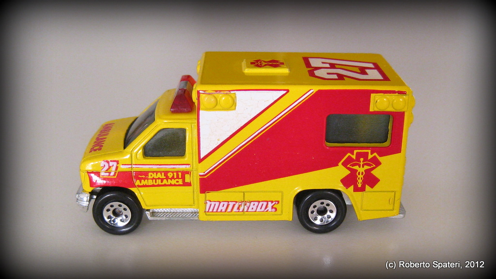 Matchbox  Ambulance (n.)